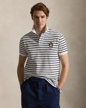 s7-AI710B18545001_alternate10 Custom Slim Fit Polo Bear Polo Shirt Save to Wishlist