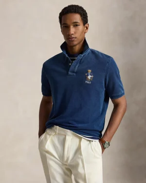s7-AI710B29169001_alternate10 Classic Fit Polo Bear Mesh Polo Shirt